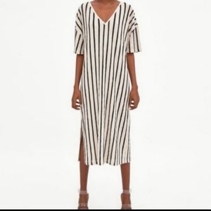 Zara cream and black